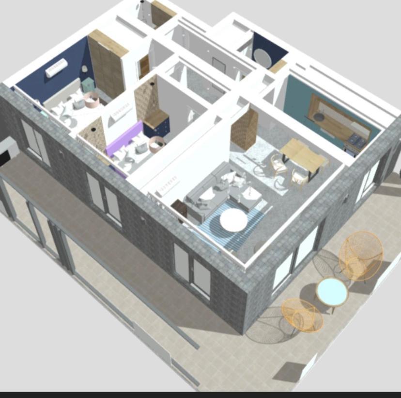 Ferienwohnung Royal Sea View Design Promenada 3 Năvodari Exterior foto